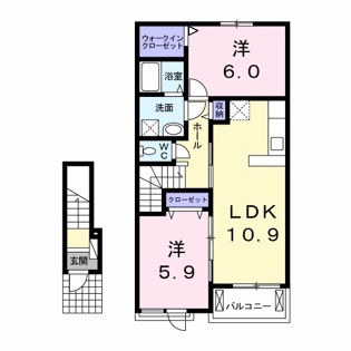 ラピス ラズリの間取り