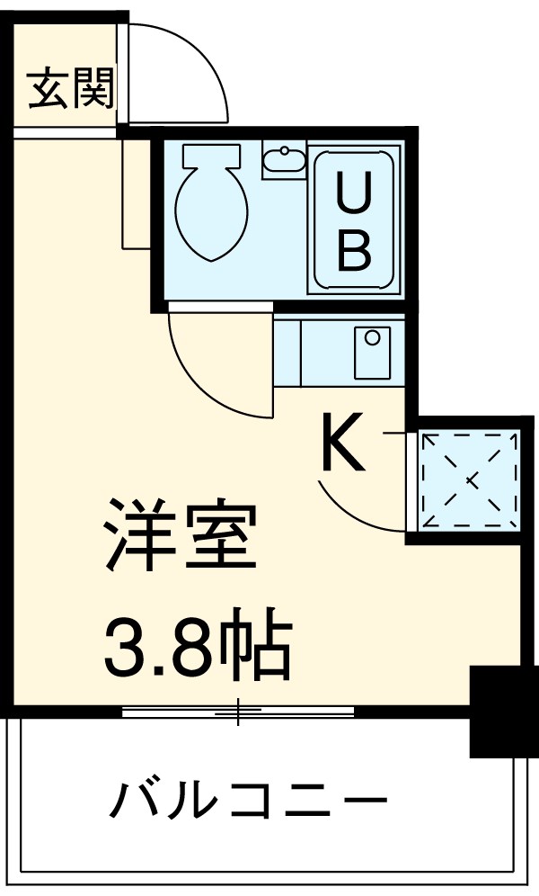 メゾン代田橋の間取り