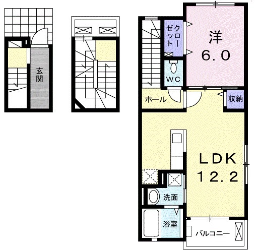 サン ブリーゼの間取り