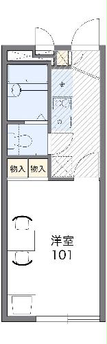レオパレスアルシオネの間取り