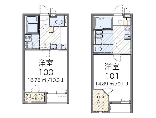 レオネクストレオスクエアの間取り