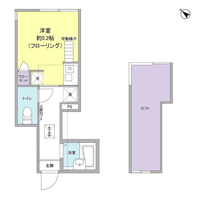 プレステージ笹塚の間取り