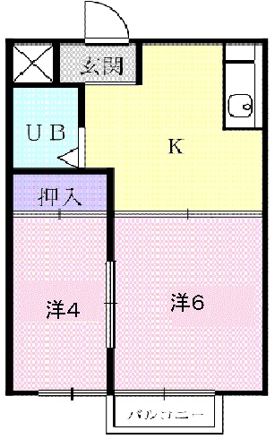 エバーハイツの間取り