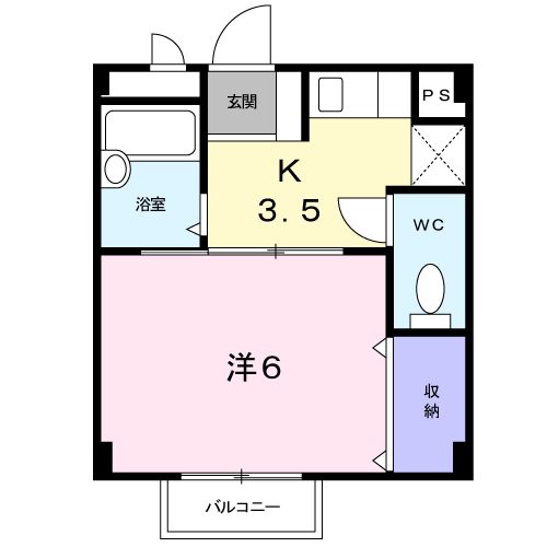 ユニ・メゾンの間取り