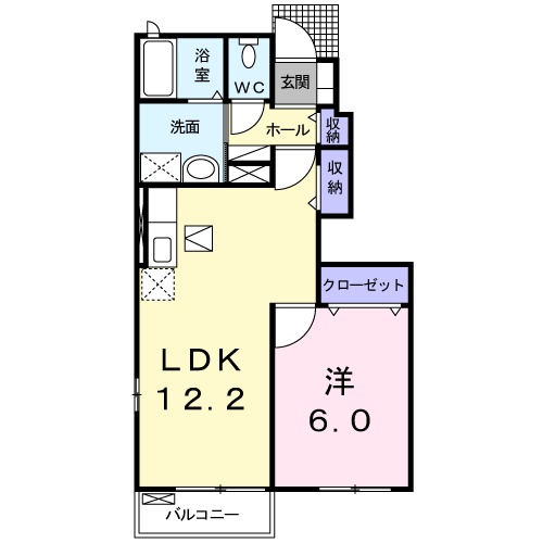 グリース Bの間取り