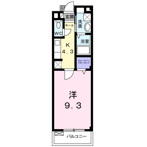 クラリスの間取り