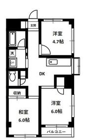 東海第5マンションの間取り