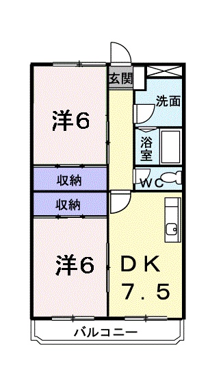 ヴィラノーブルの間取り
