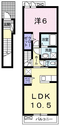 サニーハウスの間取り