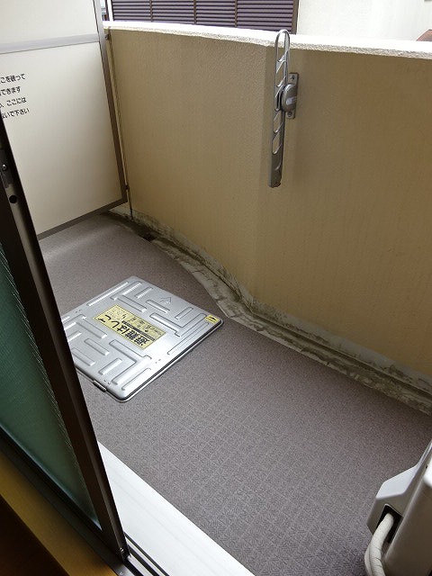 12/24 バルコニー