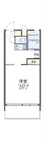 レオパレスネイチャーの間取り