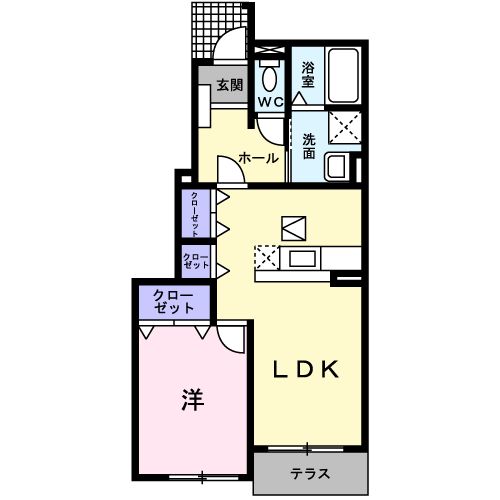 ステラ・K Ⅱの間取り