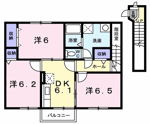 サンクレストの間取り