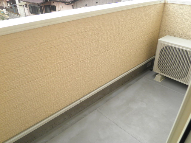 12/25 バルコニー