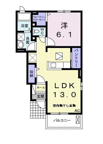 ル・タン・リッシュⅡの間取り