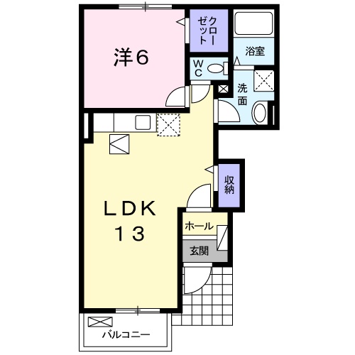 カーサ 絆の間取り