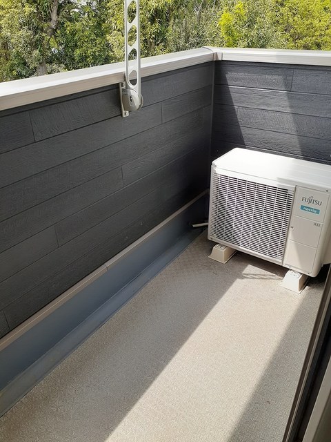 12/21 バルコニー