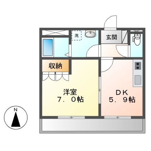 サクセスの間取り