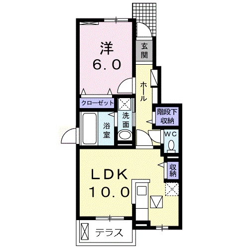 プロムナードの間取り