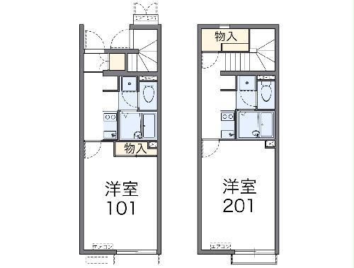 レオネクストフィエールⅡの間取り