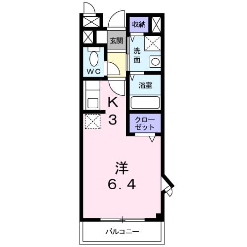 パストラルの間取り
