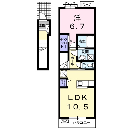 アンビエンスの間取り