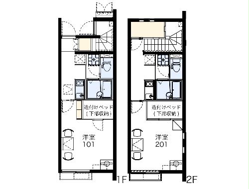 レオネクストプレルーディウムの間取り