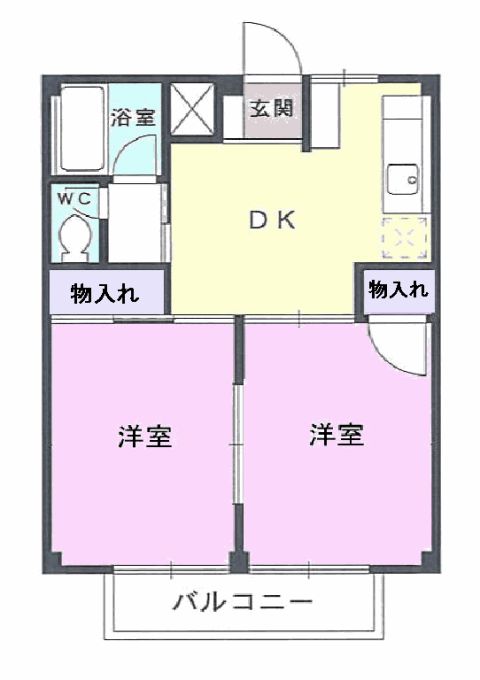 マイウェイの間取り