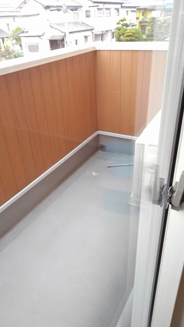 9/19 バルコニー