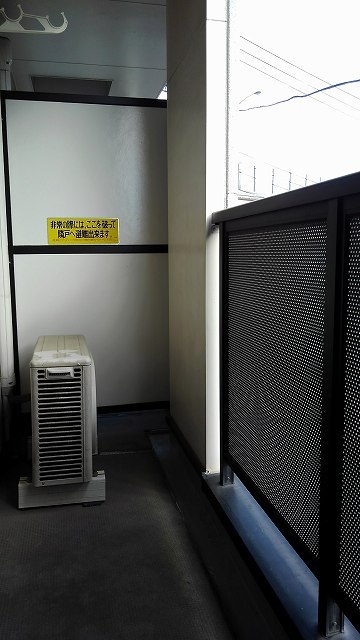 12/23 バルコニー