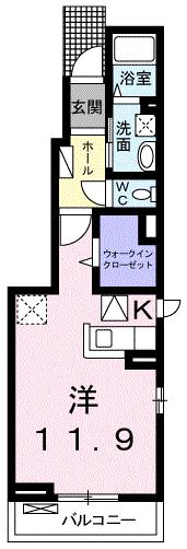 サニーハウスの間取り