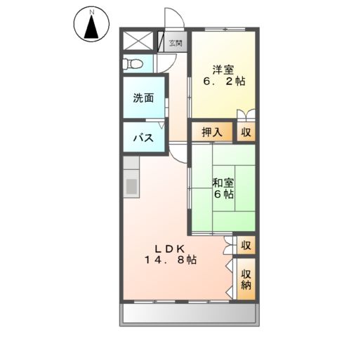 カーサ・ファミリアの間取り