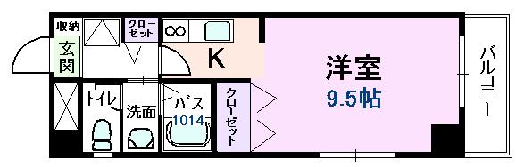 ヤングウッズの間取り
