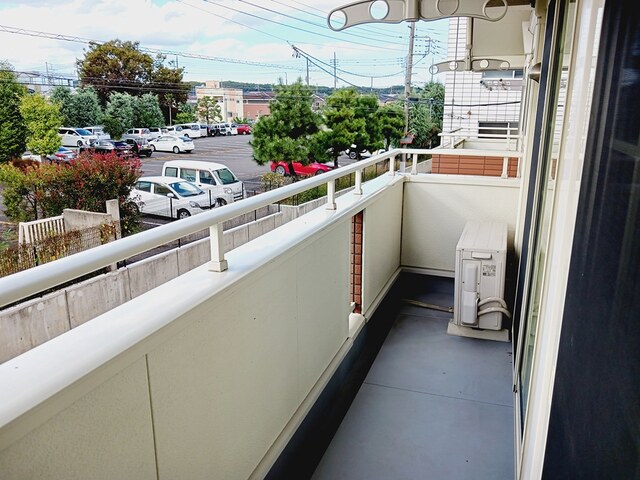 12/24 バルコニー
