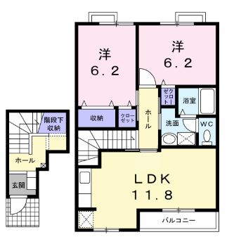 ランドマーク 2002 2の間取り