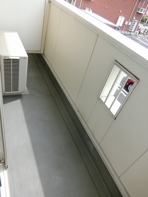 12/28 バルコニー