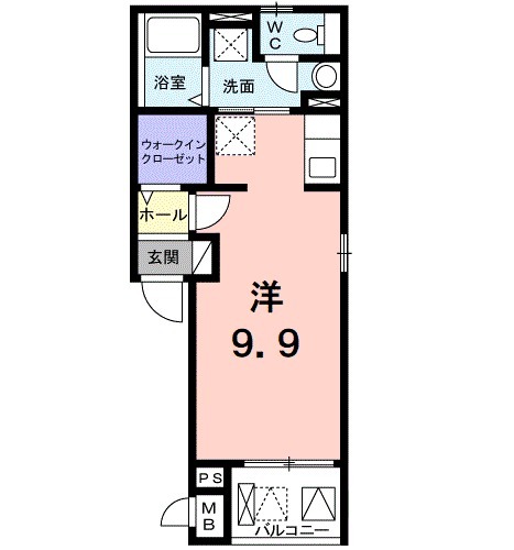 エスポワール小手指の間取り