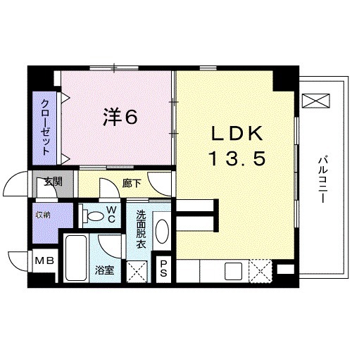 スパーブ セトルの間取り