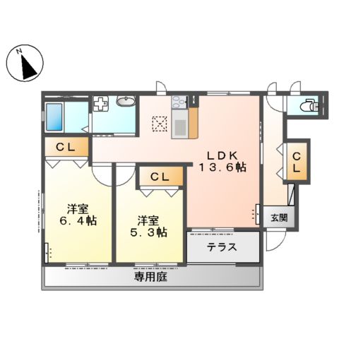 アーチェロの間取り