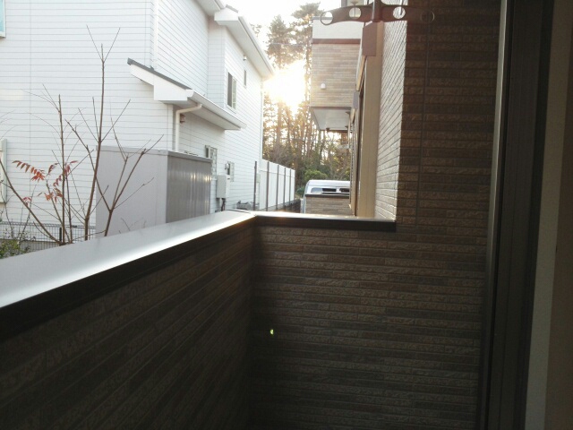 10/20 バルコニー