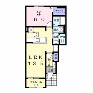 ラピス ラズリの間取り