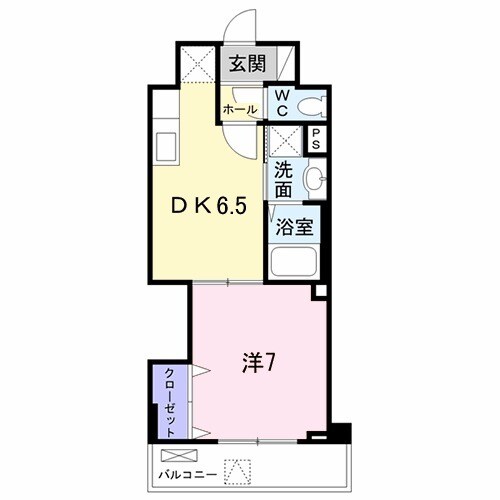 ボヌール トーキ ササヅカの間取り
