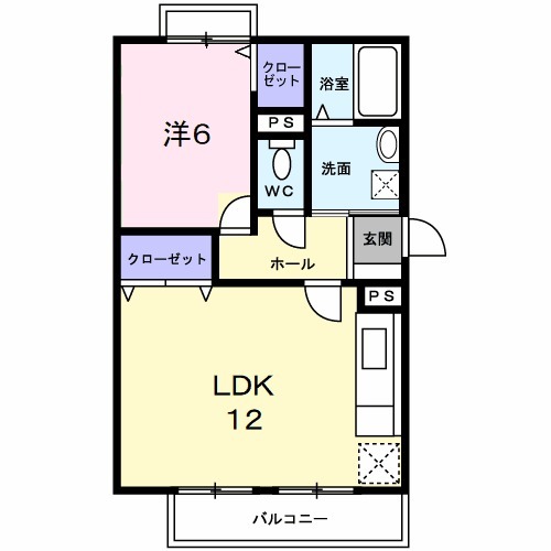 ラペティシャトウの間取り