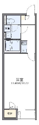 レオネクストひまわりの間取り