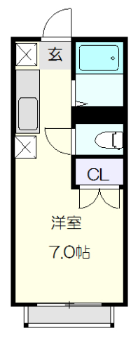 エステートピア神村WESTの間取り
