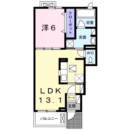 カモミールの間取り