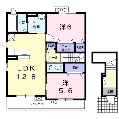 グランドールS Ⅱの間取り