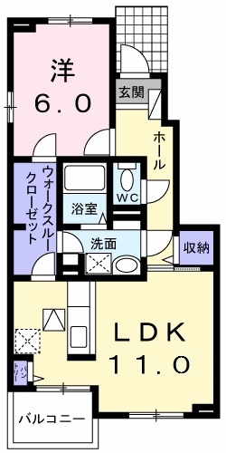 サン・ブライトC館の間取り