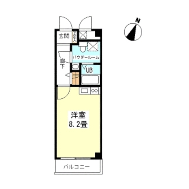 プラスコート西豊川の間取り
