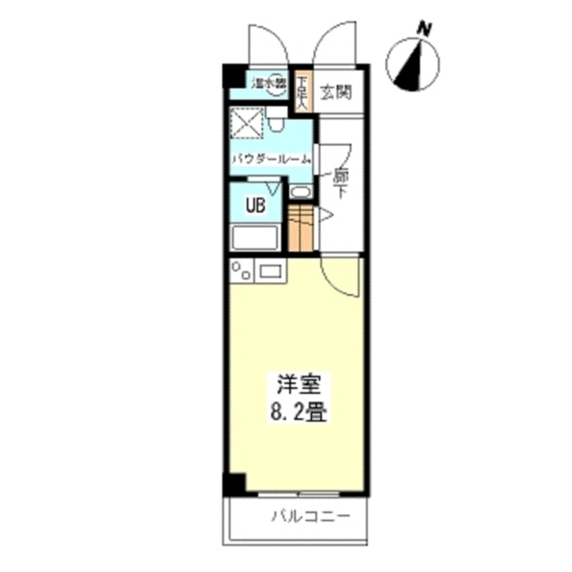プラスコート西豊川の間取り